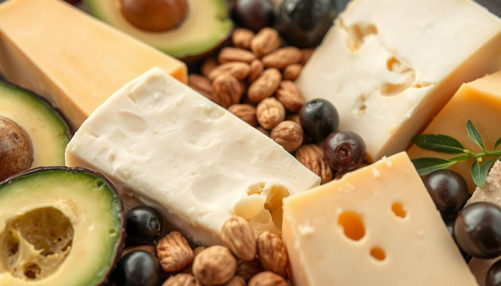 Healthy fats in cheese