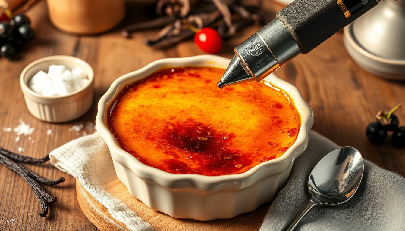 How to caramelize brulee?