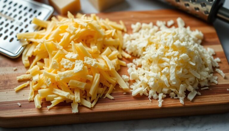 Is shredded and grated cheese the same?