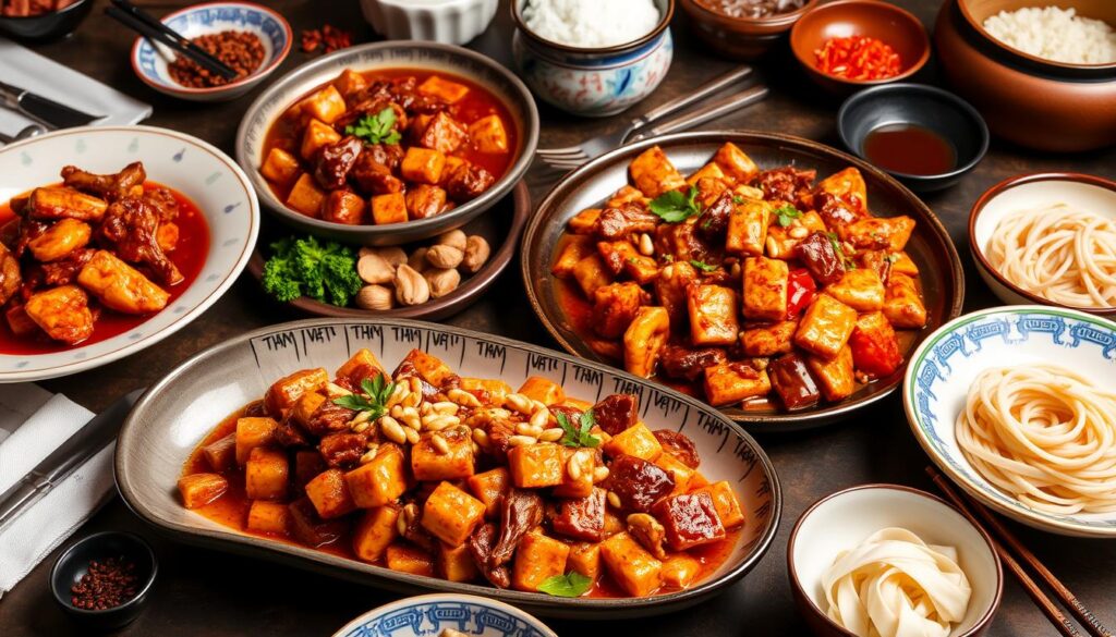 Popular menu items at Peter Chang restaurants