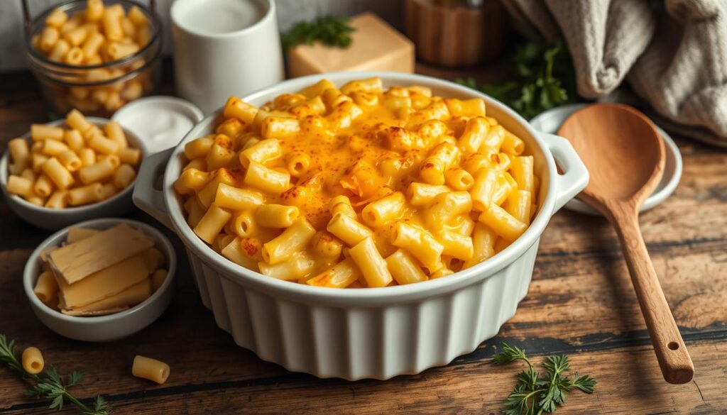 baking mac and cheese