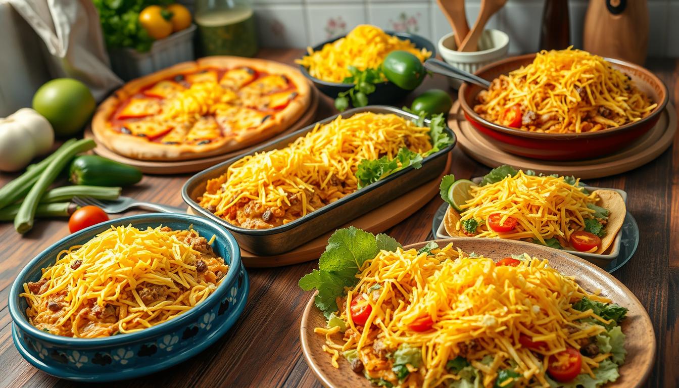 benefits of using shredded cheese in cooking