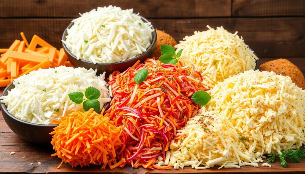 bulk shredded cheese options for different cuisines