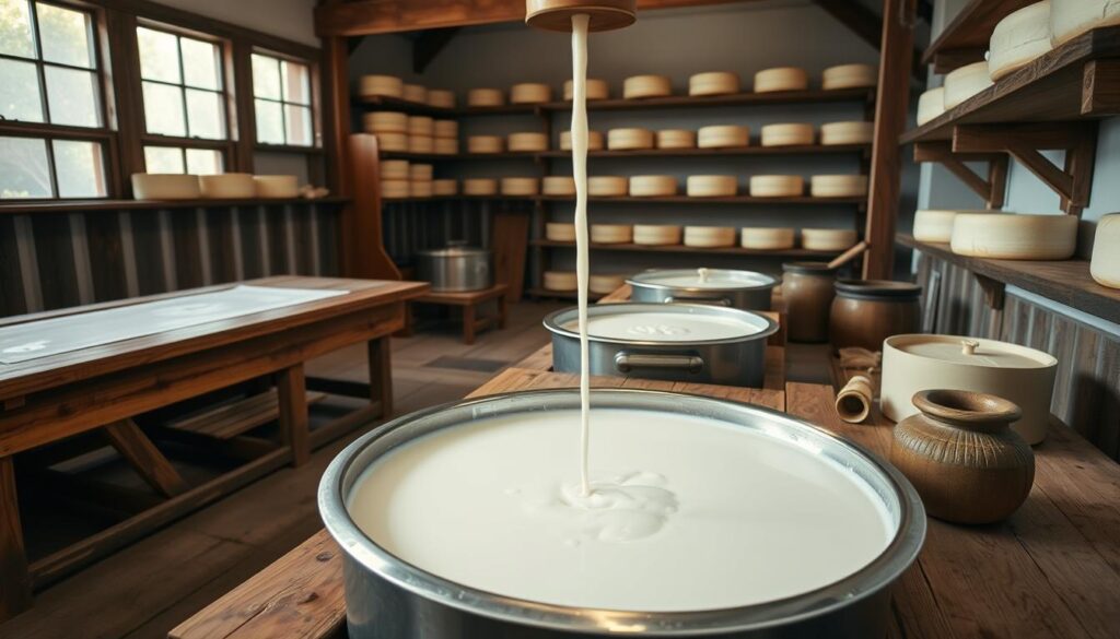 cheese-making process