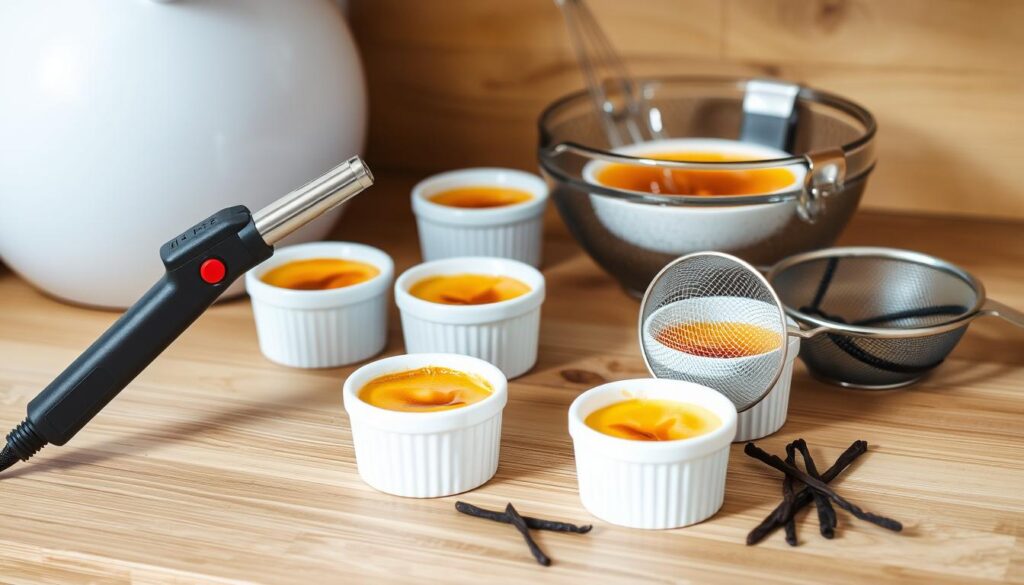 crème brûlée tools