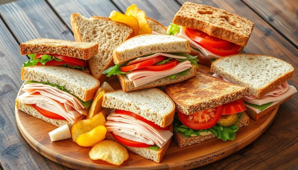 deli turkey sandwiches