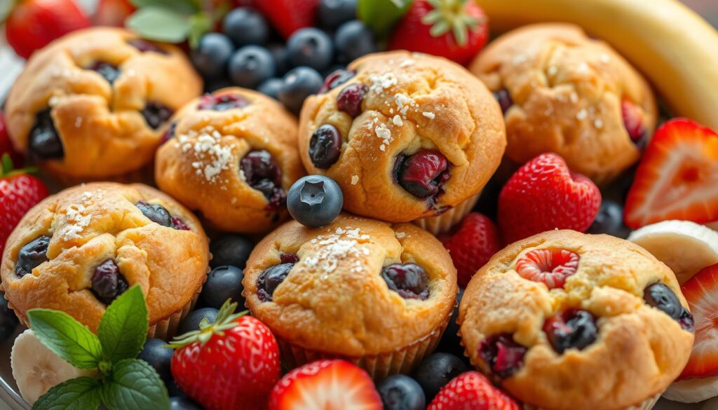 fresh fruit muffins