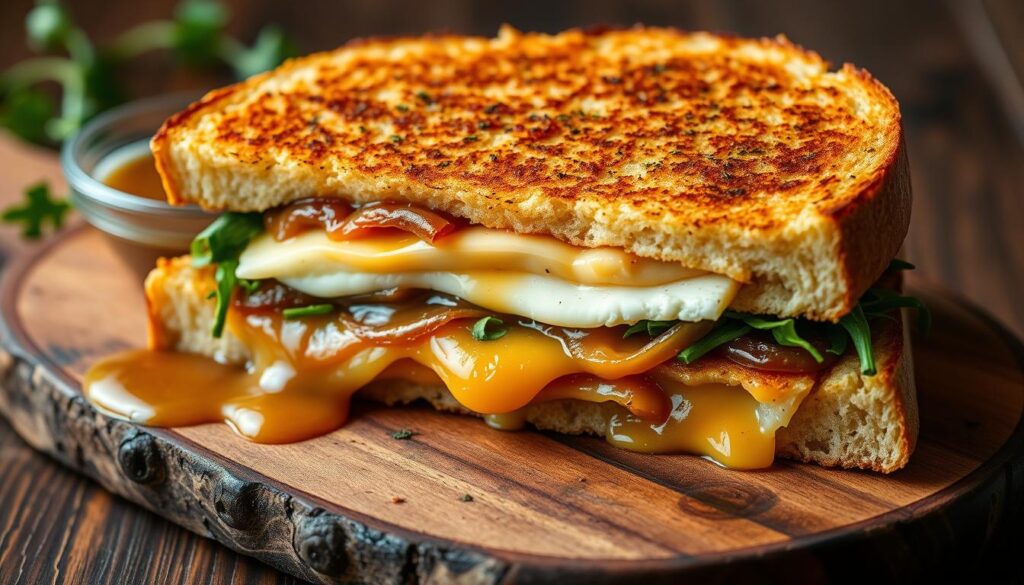 gourmet grilled cheese