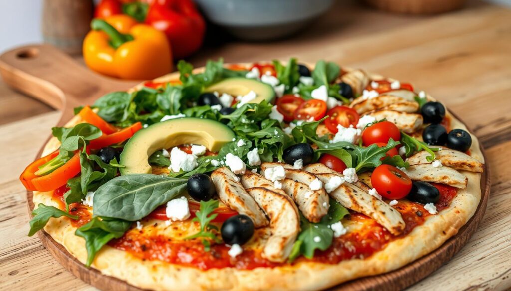 health-conscious pizza toppings