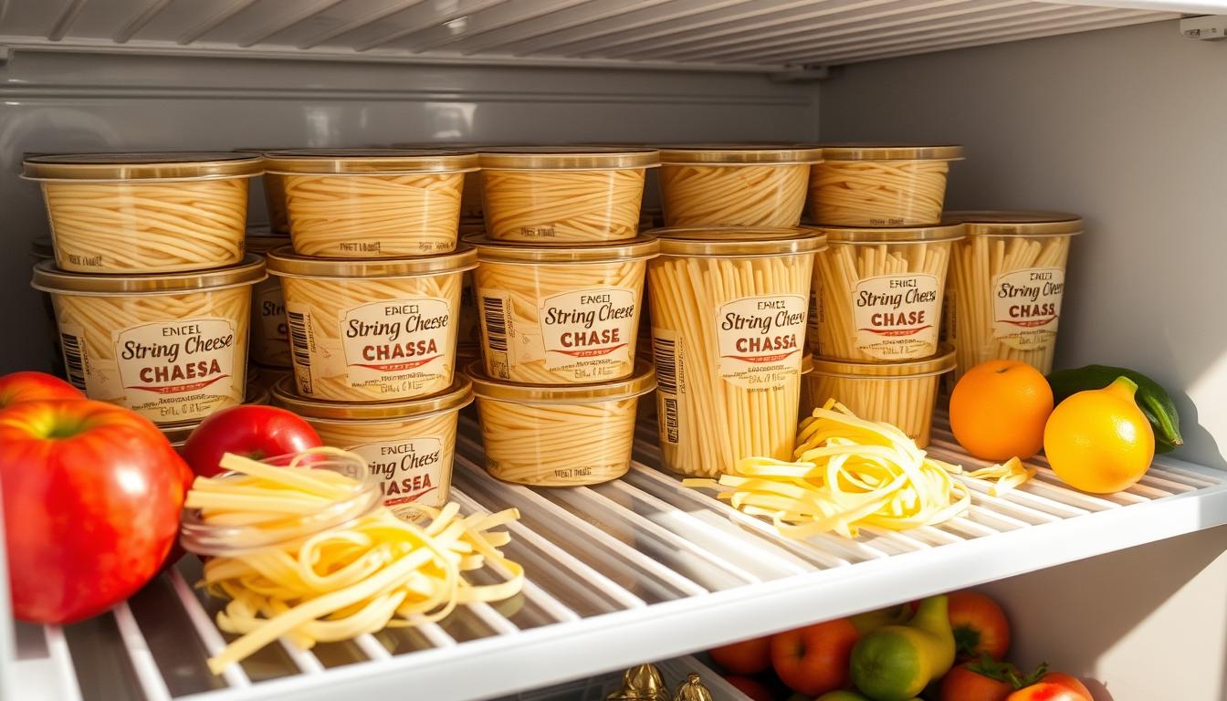 how should string cheese be stored?