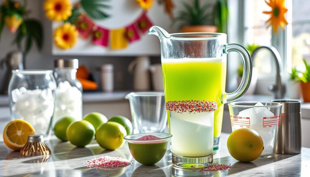 how to mix margaritas