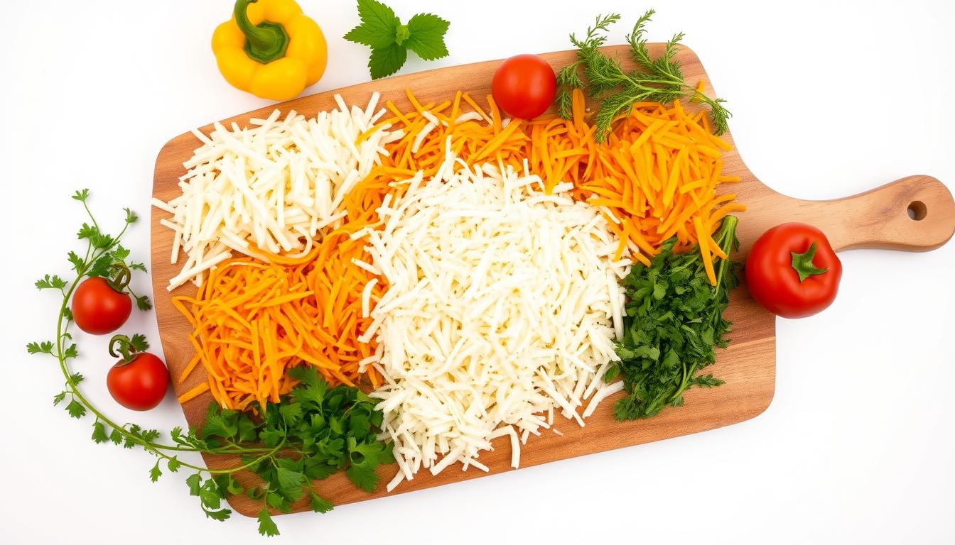 low-fat shredded cheese