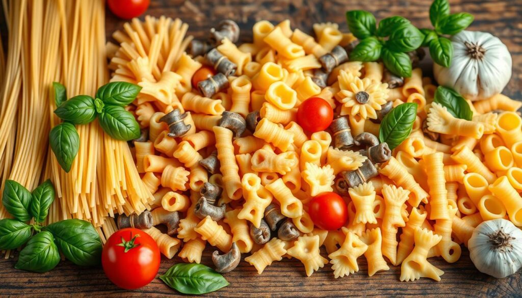 pasta shapes