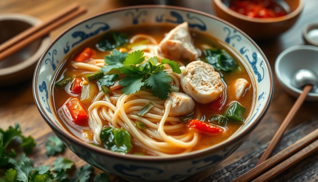 quick chinese noodle soup