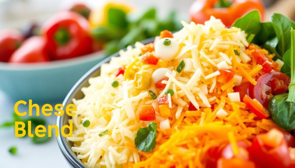 shredded cheese blend for weight management