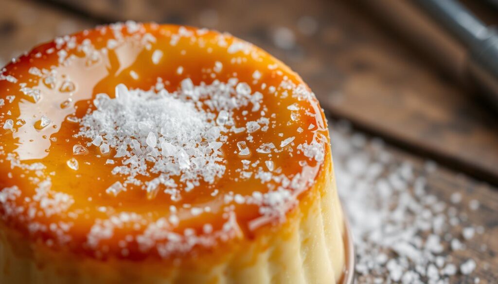 sugar in crème brûlée